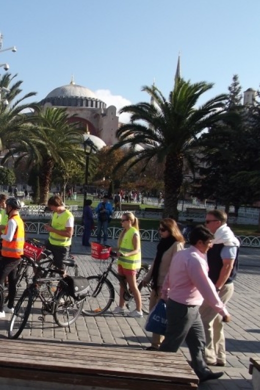 Istanbul 3-Hour Old City Tour by Bicycle - Hagia Sophia and the Basilica Cistern from the street