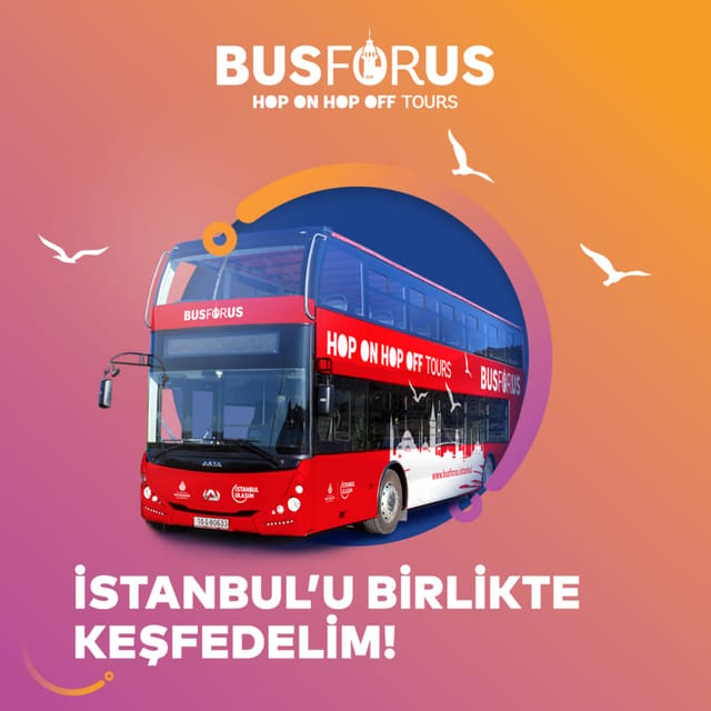 Istanbul: 48-Hour Hop-On Hop-Off Double Decker Bus Ticket - Stops 2 through 7 on the red section