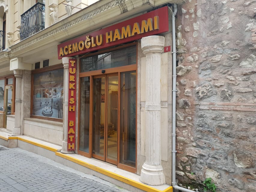 Istanbul: Acemoglu Historical Hammam Entry Ticket - Finding the bath near Vezneciler