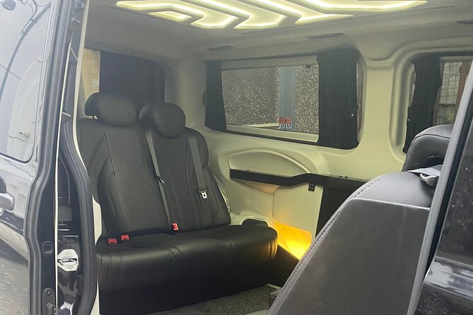 Istanbul Airport Private VIP Transfers Hotels and Cruise Port - Inside the Ford Custom, Vito, or Transporter