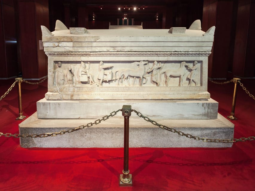 Istanbul Archaeological Museums Entry Ticket & Audio Guide - The Alexander Sarcophagus and tomb collections