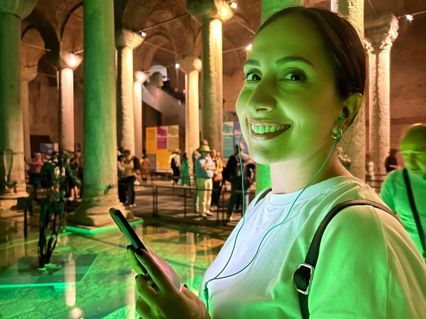 Istanbul: Basilica Cistern Fast-Track Entry and Audio Guide - The Medusa Heads and the Best Photo Stops