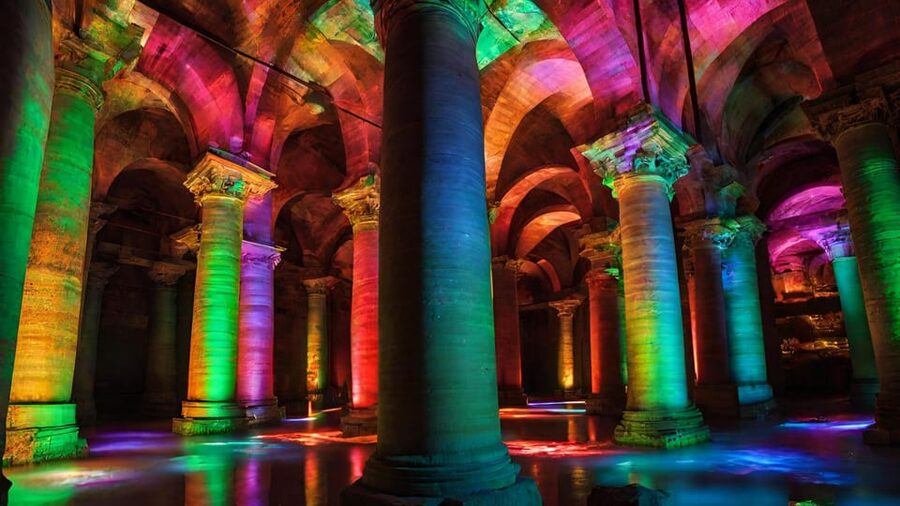 Istanbul: Basilica Cistern Tour, Discovering Medusa - How the movies fit into the visit