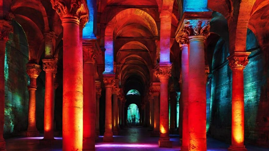 Istanbul: Basilica Cistern Tour, Discovering Medusa - Meeting behind the Blue Mosque