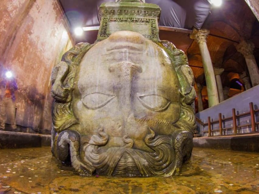 Istanbul: Blue Mosque, Basilica Cistern, & Hagia Sophia Tour - The Basilica Cistern’s underground atmosphere