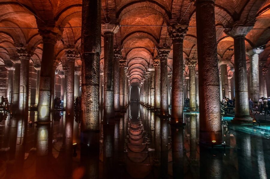 Istanbul: Blue Mosque, Hagia Sophia, & Basilica Cistern Tour - The Basilica Cistern: Istanbul’s coolest stop
