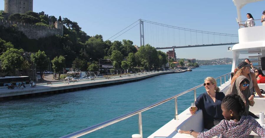 Istanbul: Bosphorus and Black Sea Cruise with Lunch - Three bridges and the route toward the Black Sea