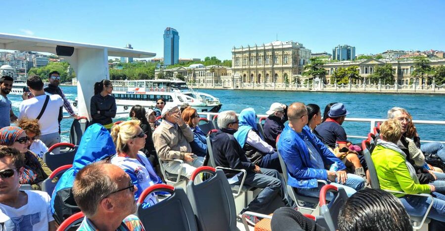Istanbul: Bosphorus Cruise w/Audio Guide and Sunset Option - Golden Horn views and the first look at Galata Tower