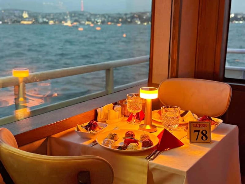 Istanbul: Bosphorus Dinner Cruise & Show with Private Table - Maiden’s Tower and the return to Kabataş