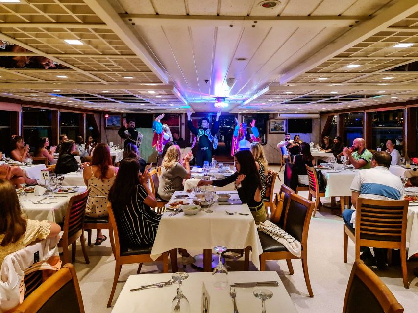 Istanbul: Bosphorus Dinner Cruise w/ Drinks & Entertainment - Crossing under Istanbul’s two great bridges