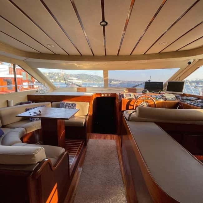 Istanbul: Bosphorus Morning or Sunset Yacht Tour with Snacks - Dolmabahce Palace From the Water
