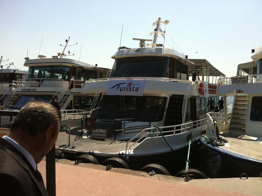 Istanbul: Bosphorus Sightseeing Boat Tour with Guide - Dolmabahçe Palace from the water