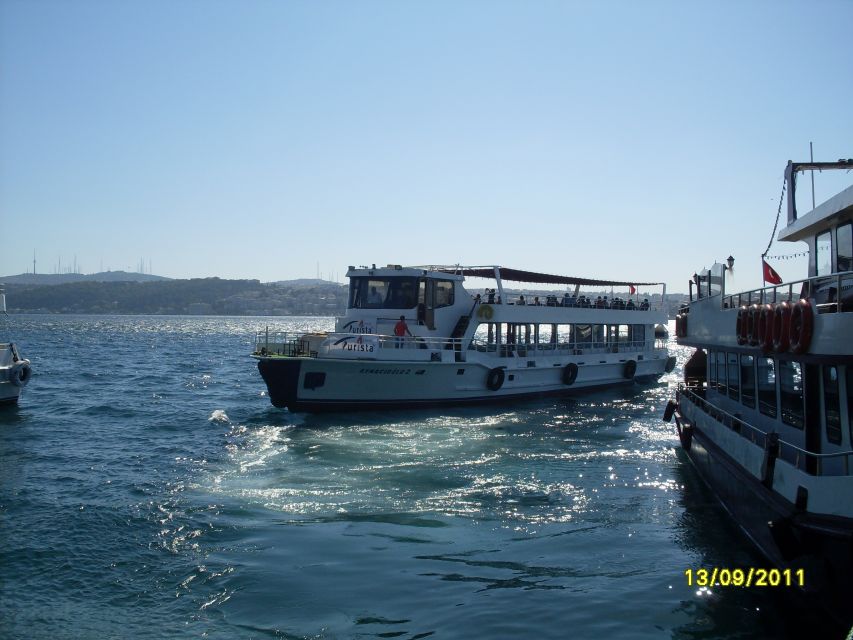 Istanbul: Bosphorus Sightseeing Boat Tour with Guide - What the 90-minute cruise feels like