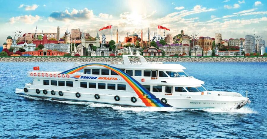 Istanbul: Bosphorus Sightseeing Cruise with Sunset Option - What you see during the 90-minute route