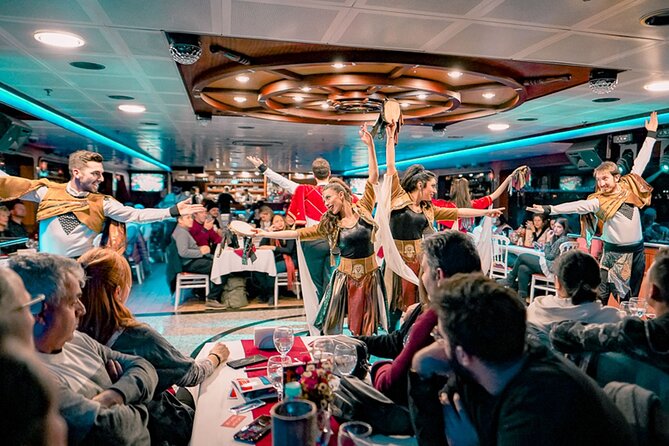 ISTANBUL: Dinner Cruise On The Bosphorus with Turkish night show - What passes by on the European shore