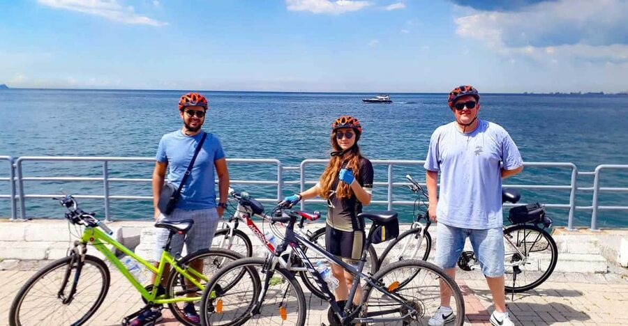 Istanbul: Eurasia Bike & Boat Half-Day Tour - Uskudar begins the Asian-side ride