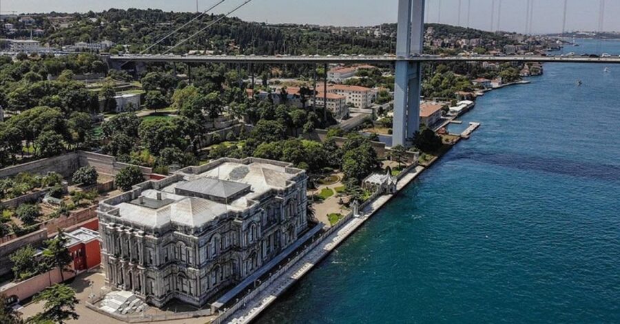 Istanbul: Europe and Asia Tour By Bus And Bosphorus Cruise - Camlica Hill, with Istanbul spread below