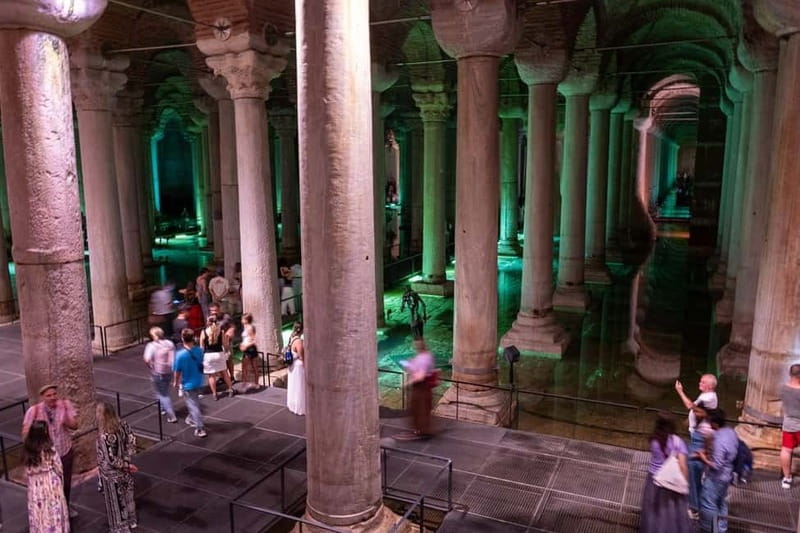Istanbul: Full Day Private Guided Tour for Iconic Landmarks - The Basilica Cistern beneath the streets