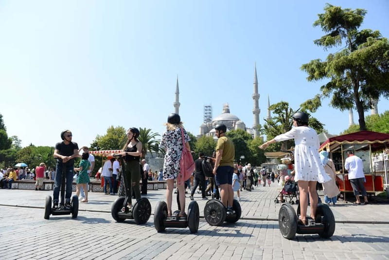 Istanbul: Guided Segway Tour of the Old Town - Constantine’s Column and the old Roman center