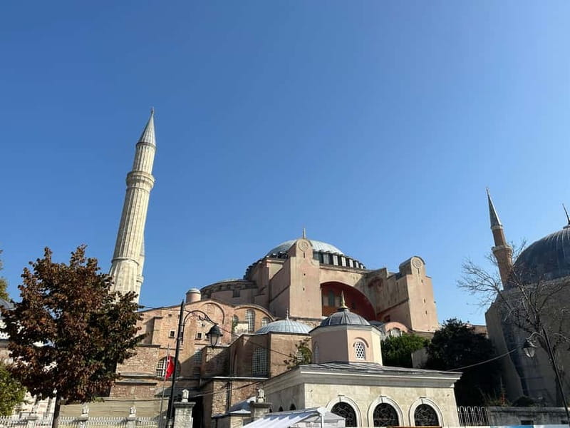 Istanbul: Hagia Sophia Ticket with Audio Guide & Blue Mosque - Crossing Sultanahmet Square to the Blue Mosque
