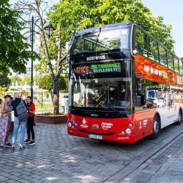 Istanbul Hop On Hop Off Bus24 Hours Ticket - Eminönü and the Spice Bazaar