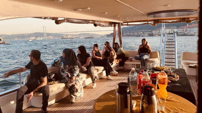 Istanbul: Morning or Sunset Cruise with Guide and Snacks - A route packed with waterfront landmarks