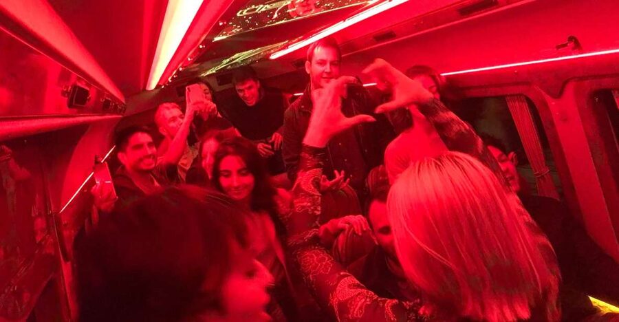 Istanbul: Party Pub Crawl with Party Bus - What the six-hour Istanbul night looks like