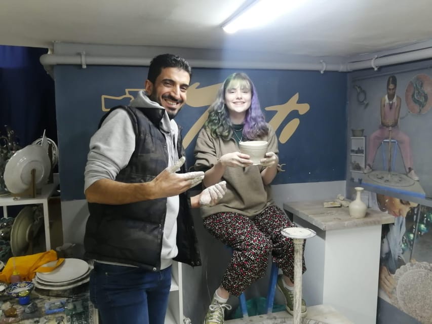 Istanbul: Pottery Workshop - Taking your turn at the pottery wheel