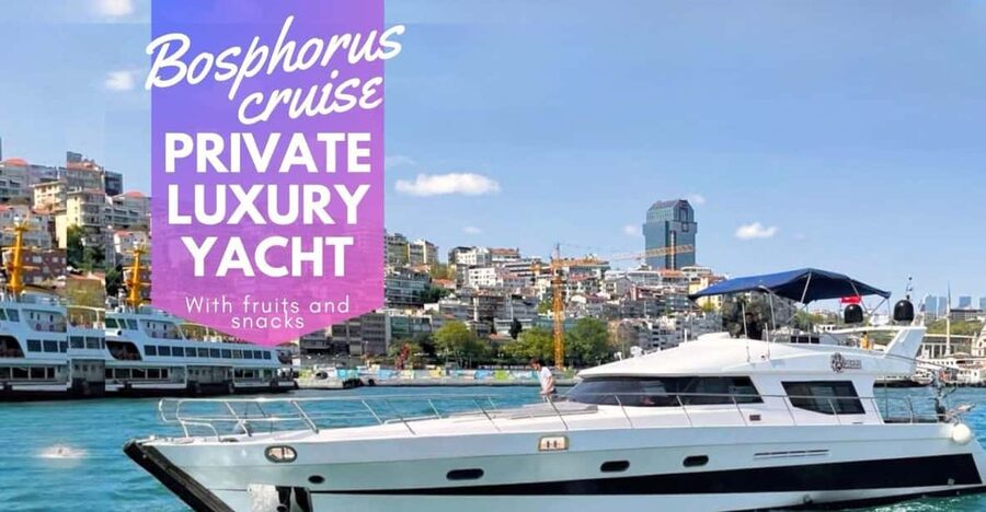 Istanbul: Private Bosphorus Cruise on Luxury Yacht - The bridge views and Golden Horn sweep