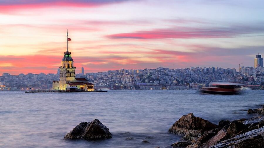 Istanbul: Private Bosphorus Strait Sightseeing Yacht Cruise - The European shore: palaces, bridges, and fortress walls