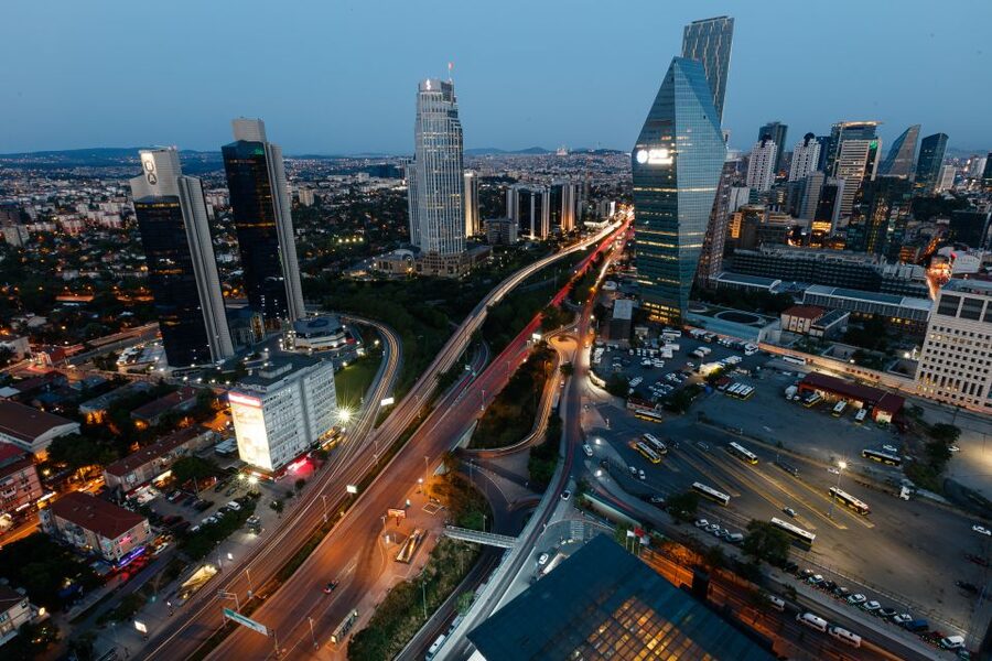 Istanbul: Sapphire Observation Deck Entrance - Seeing Istanbul from Sapphire Tower