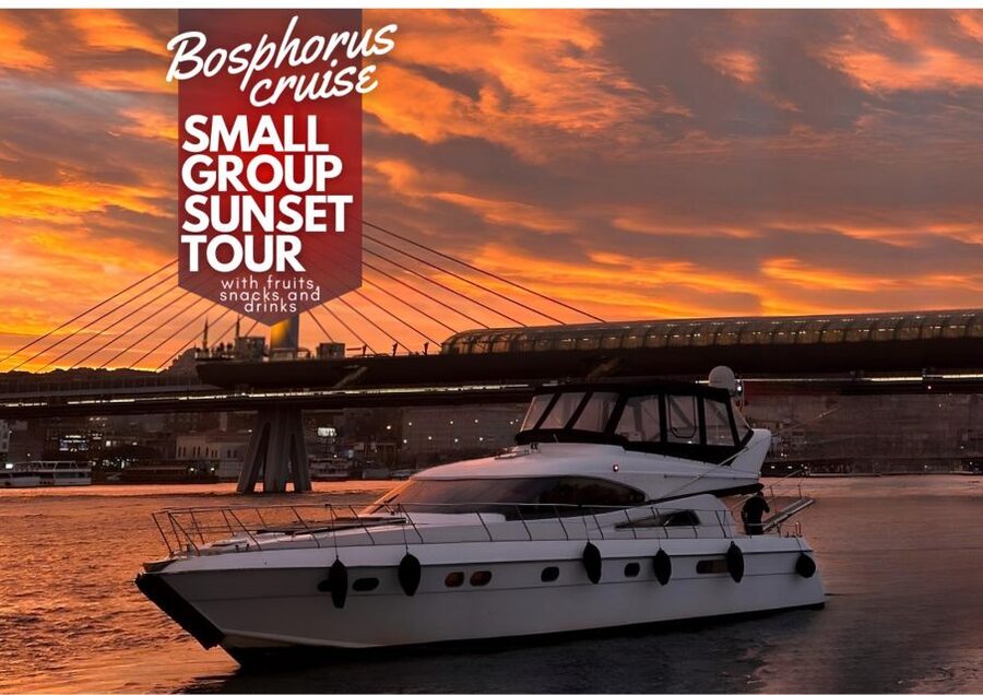 Istanbul: Small-Group Luxury Yacht Sunset Cruise w/ Snacks - From Karaköy Pier to Galata Tower