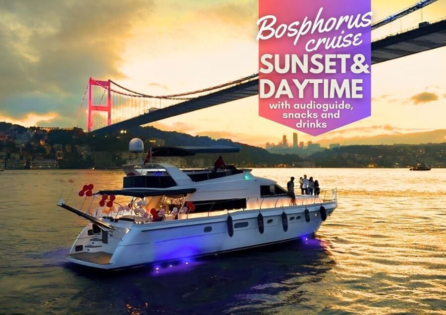 Istanbul: Sunset or Day Small-Group Yacht Cruise with Snacks - Choosing between the daytime and sunset cruises