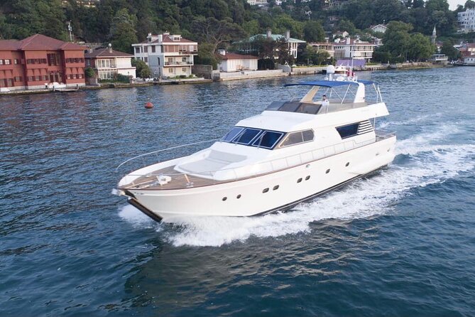Istanbul Sunset Yacht Cruise on the Bosphorus with Transfers - Under the Bosphorus Bridge