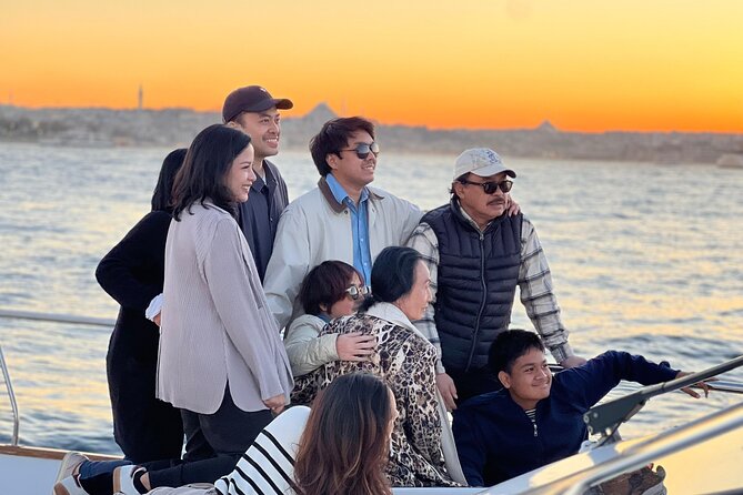 Istanbul Sunset Yacht Cruise on the Bosphorus with Transfers - From Galataport to Dolmabahçe Palace