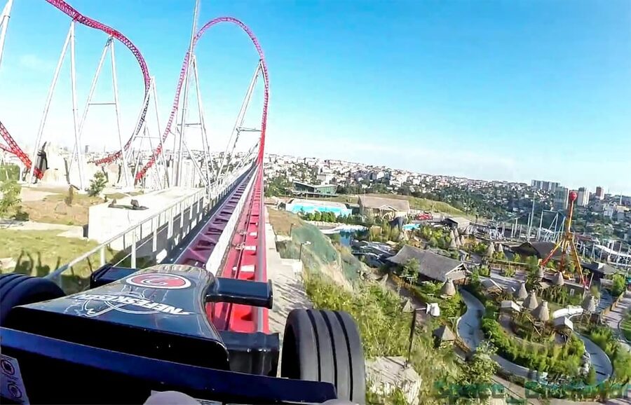 Istanbul: Vialand Theme Park Tickets with Package Options - Shopping streets give non-riders something to do