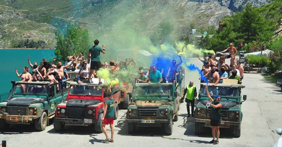 Jeep Safari-Lunch-Boat-Canyon-Waterfall-Foam,Water Party - Five things to know before you book