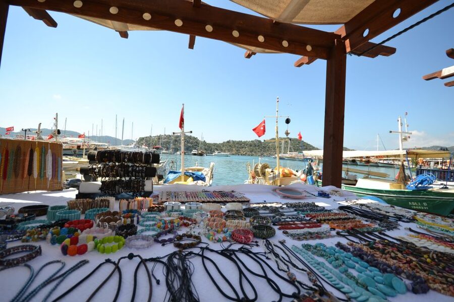 Kalkan: Kekova Sunken City Boat Trip - Tersane Bay and the first swim