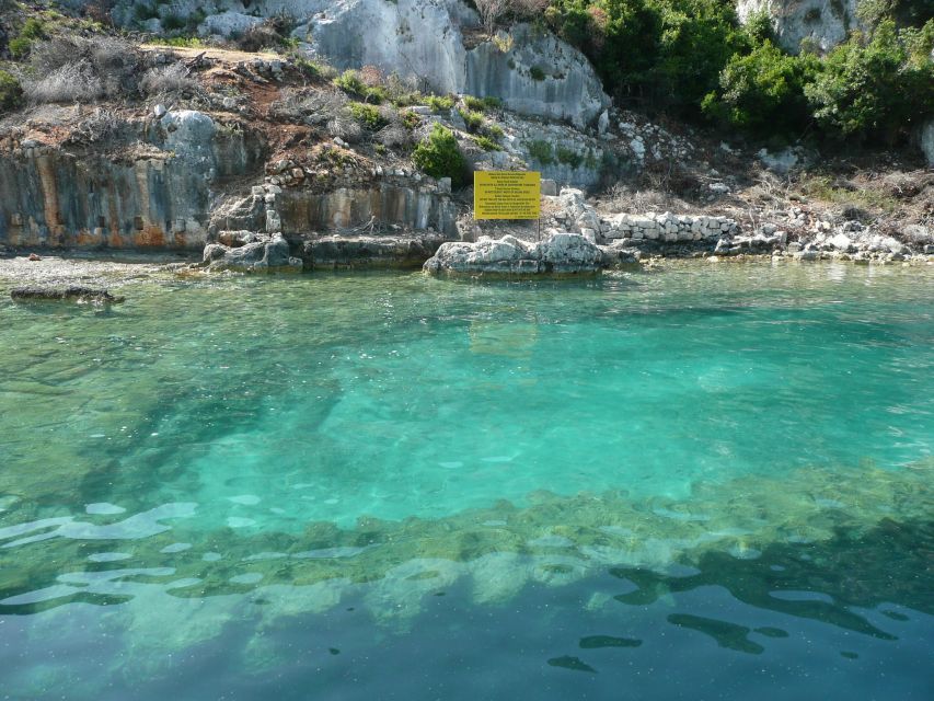 Kalkan: Kekova Sunken City Boat Trip - Seeing the Sunken City from the boat