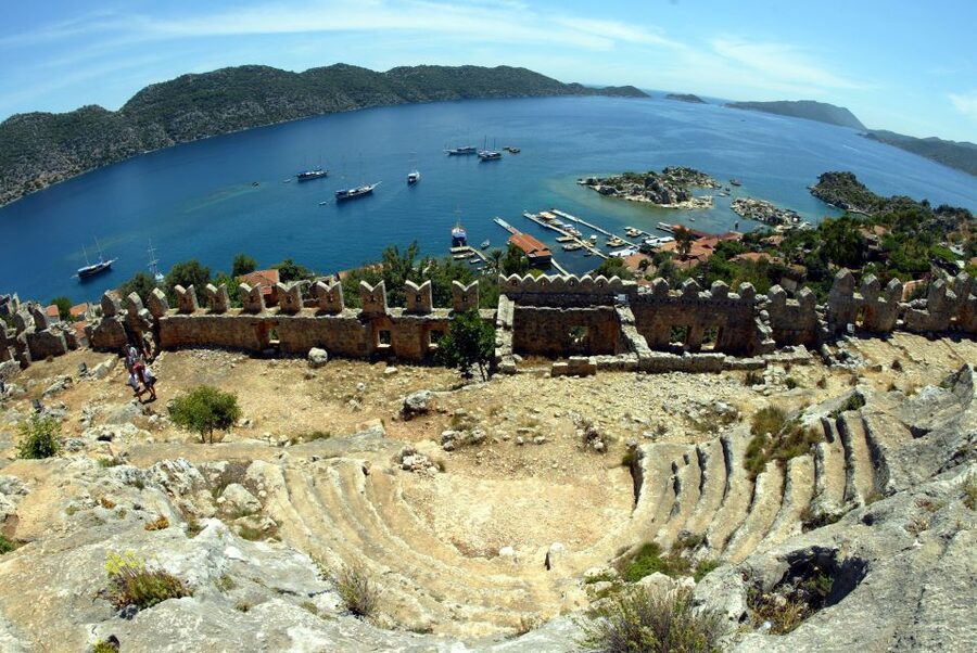 Kalkan: Kekova Sunken City Boat Trip - Gökkaya Bay brings the best meal of the day
