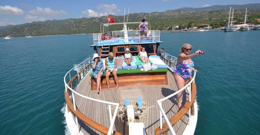 Kalkan: Kekova Sunken City Boat Trip - Simena, castle views, and homemade ice cream