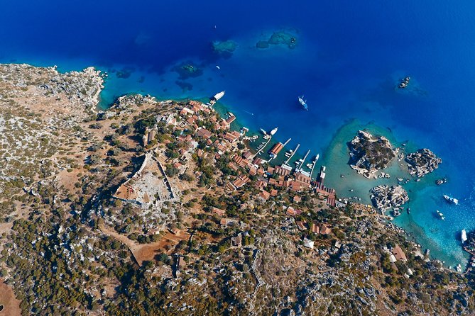 Kas: Kekova Island Sunken City & Historical Sites Boat Tour - Seeing Kekova’s Sunken City from the deck