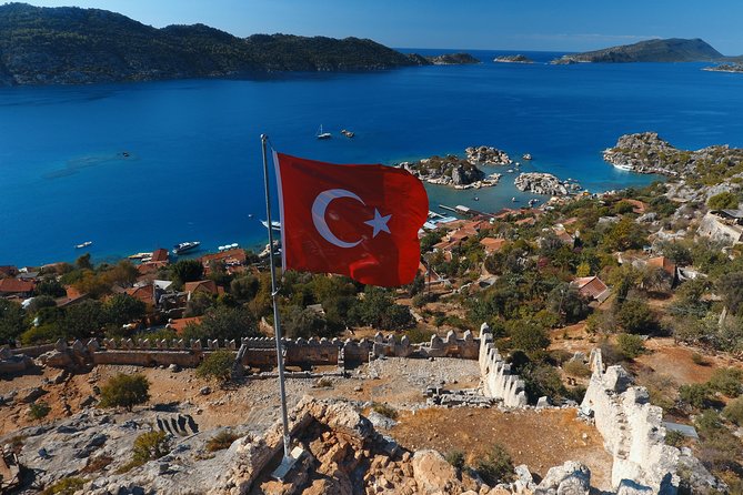 Kas: Kekova Island Sunken City & Historical Sites Boat Tour - One hour at Simena Castle and Kaleköy