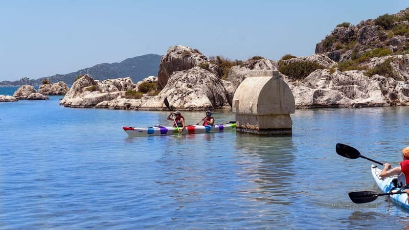 Kekova Guided Sea Kayaking Tour - Why Kekova works so well from a kayak