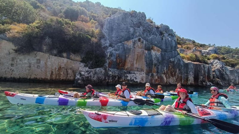 Kekova Guided Sea Kayaking Tour - Pirates Cave and the quieter details of the route