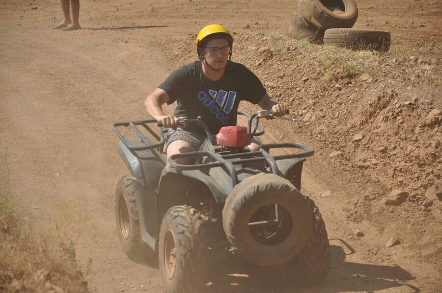 Kemer: Forest, Mud, and Streams Quad Safari Tour with Pickup - How much riding do you really get?