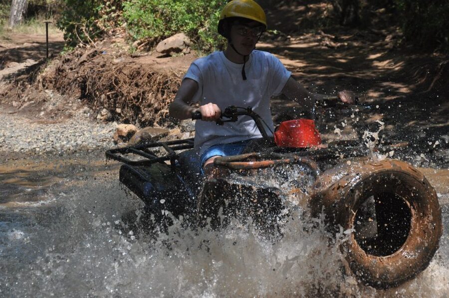 Kemer: Forest, Mud, and Streams Quad Safari Tour with Pickup - What to bring and what to leave behind