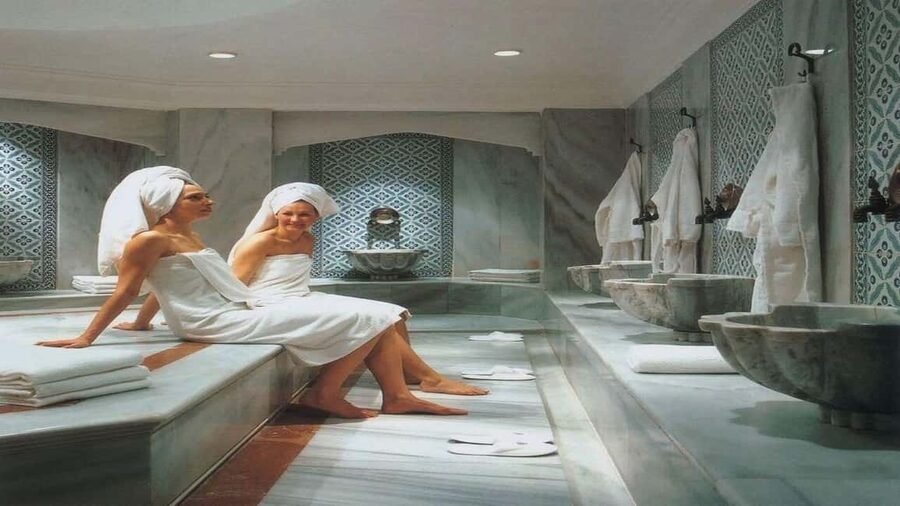 Kemer: Turkish Bath Experience with Hotel Transfer - Sauna heat prepares you for the treatments