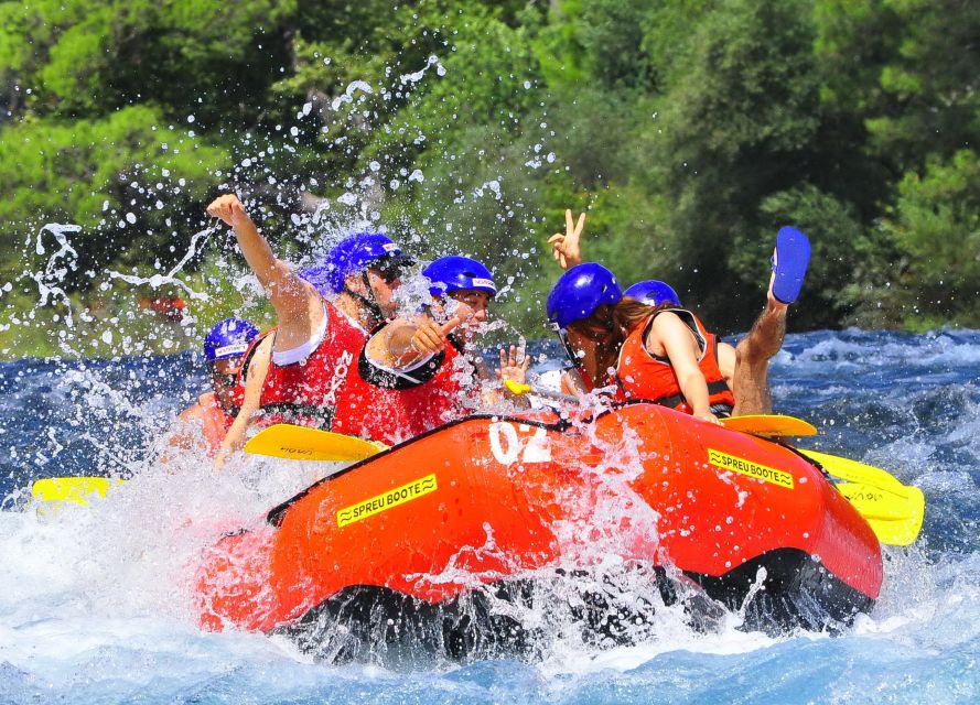 Köprülü Canyon Antalya: Whitewater Rafting Trip - Swimming in cold spring water