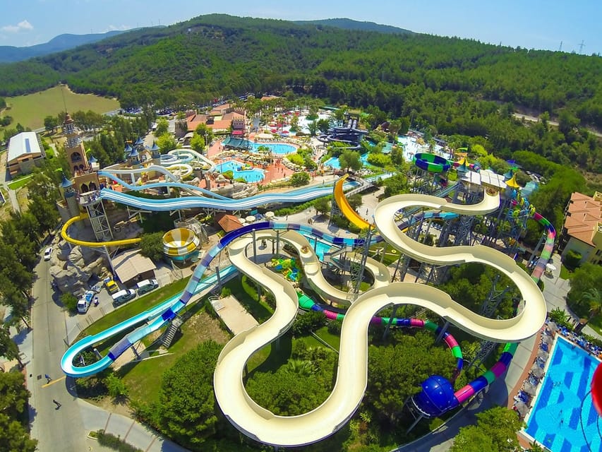 Kusadasi: Aqua Fantasy Waterpark Entrance Ticket - The big rides: X-Treme, Black Hole Tunnel, and Space Bowl